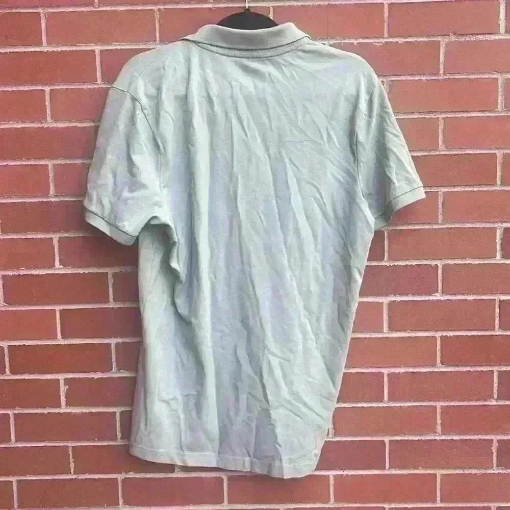 Hollister, Sage green men’s must have collection large polo shirt - Picture 4 of 4